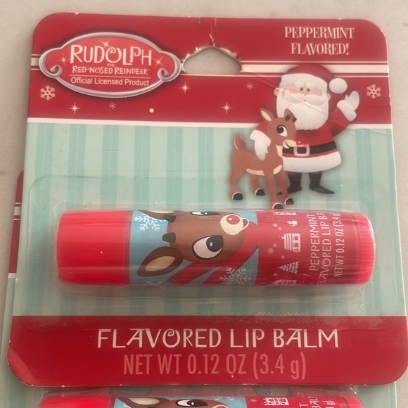 Rudolph crew, socks, and lip glosses - Picture 6 of 6